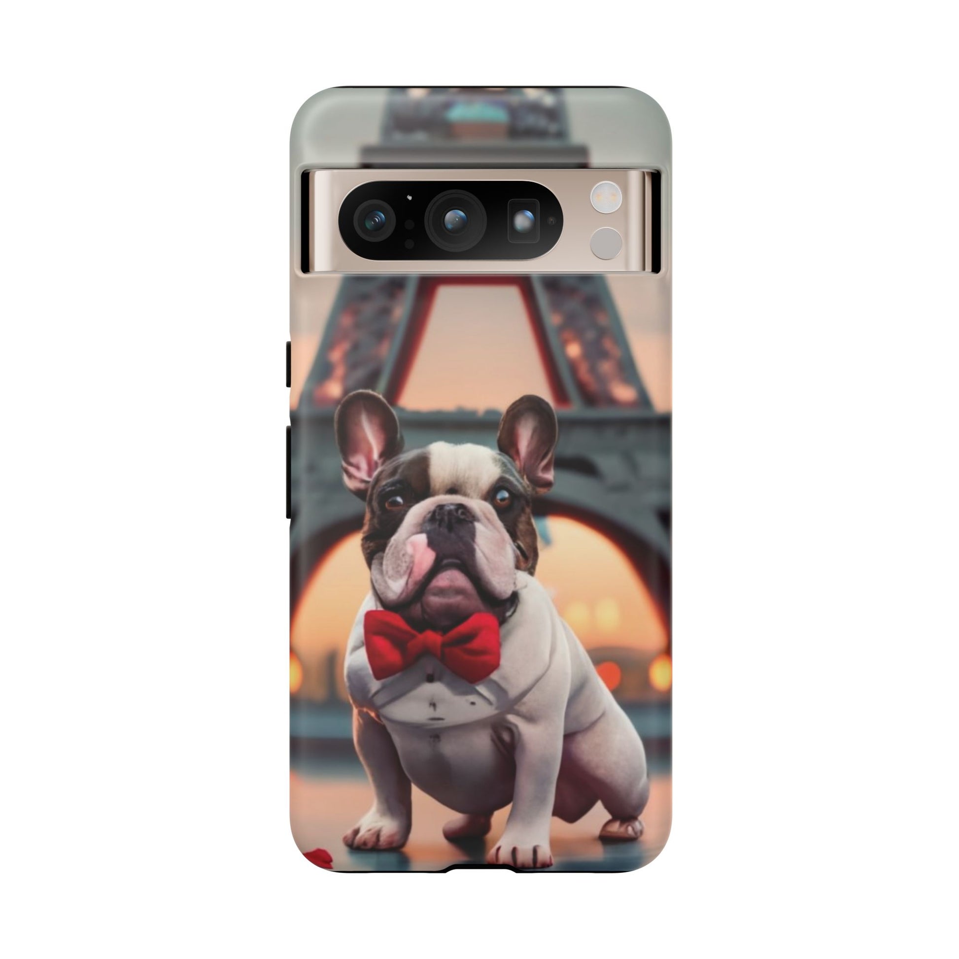 French Bull Dog in Paris Cell Phone Tough Case - Ruppy's Creations