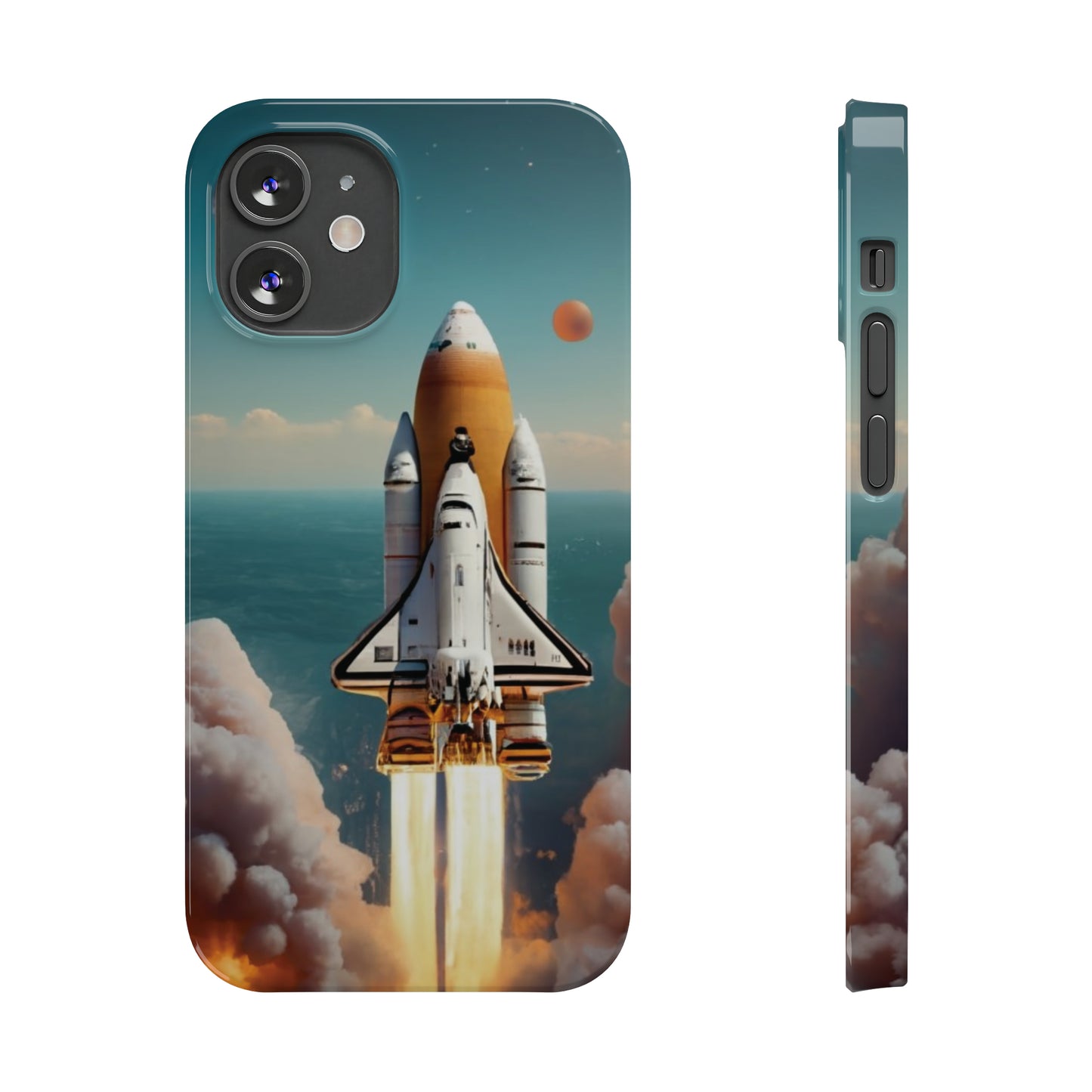 Space Flight I Phone Slim Phone Cases