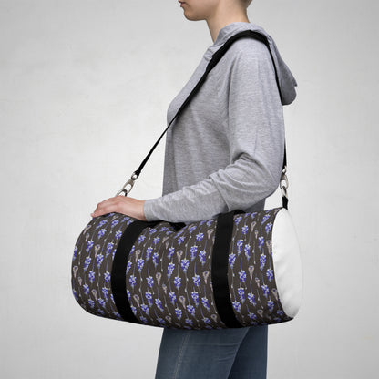 Delphinium Flower Duffel Bag