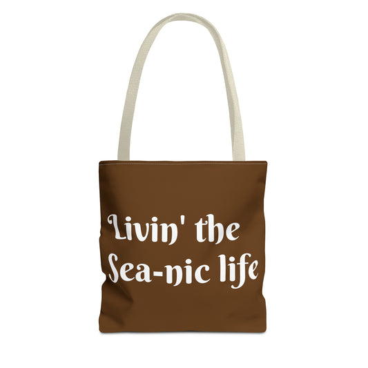 Livin' the Sea-nic Life Tote Bag