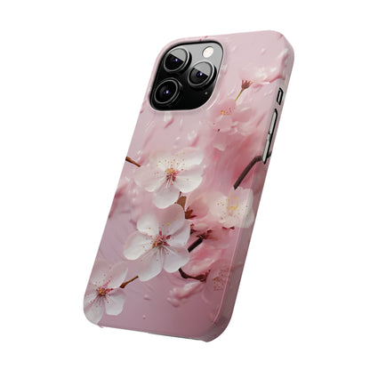 Cherry Blossom Slim Phone Case For I-PHone