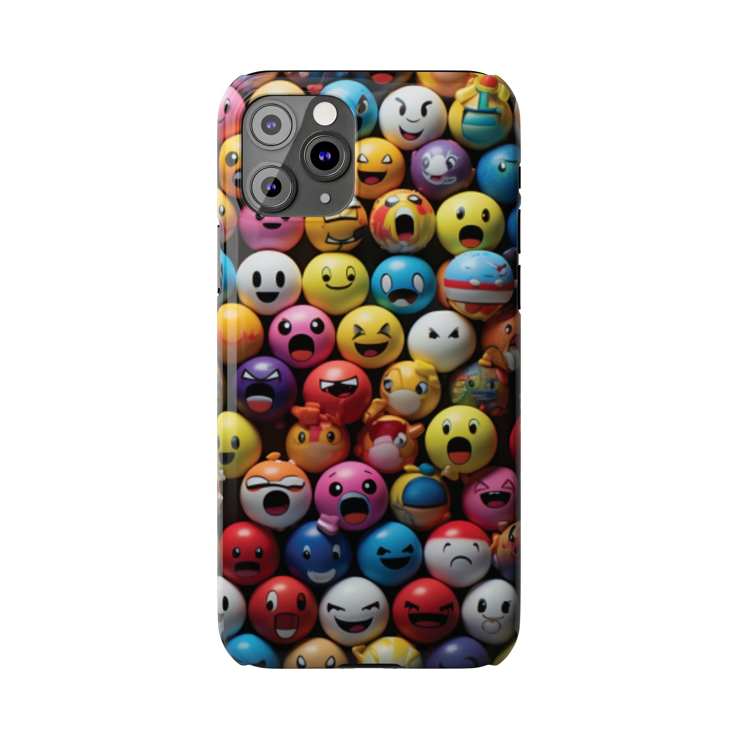 Emoji fun Slim Phone Cases