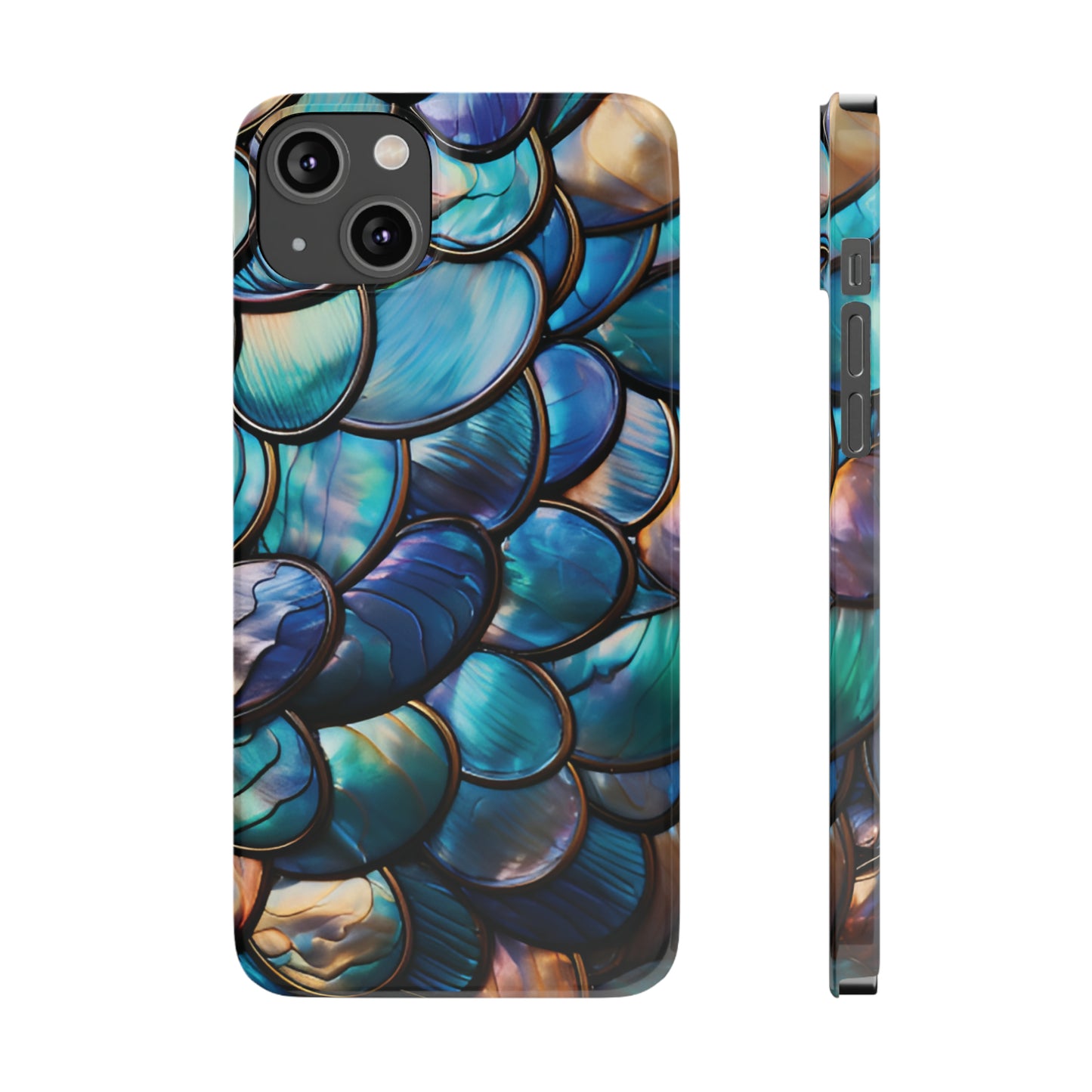 Abalone Look Slim Phone Case For I-Phone