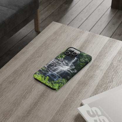 I Phone Waterfall Print Slim Phone Case