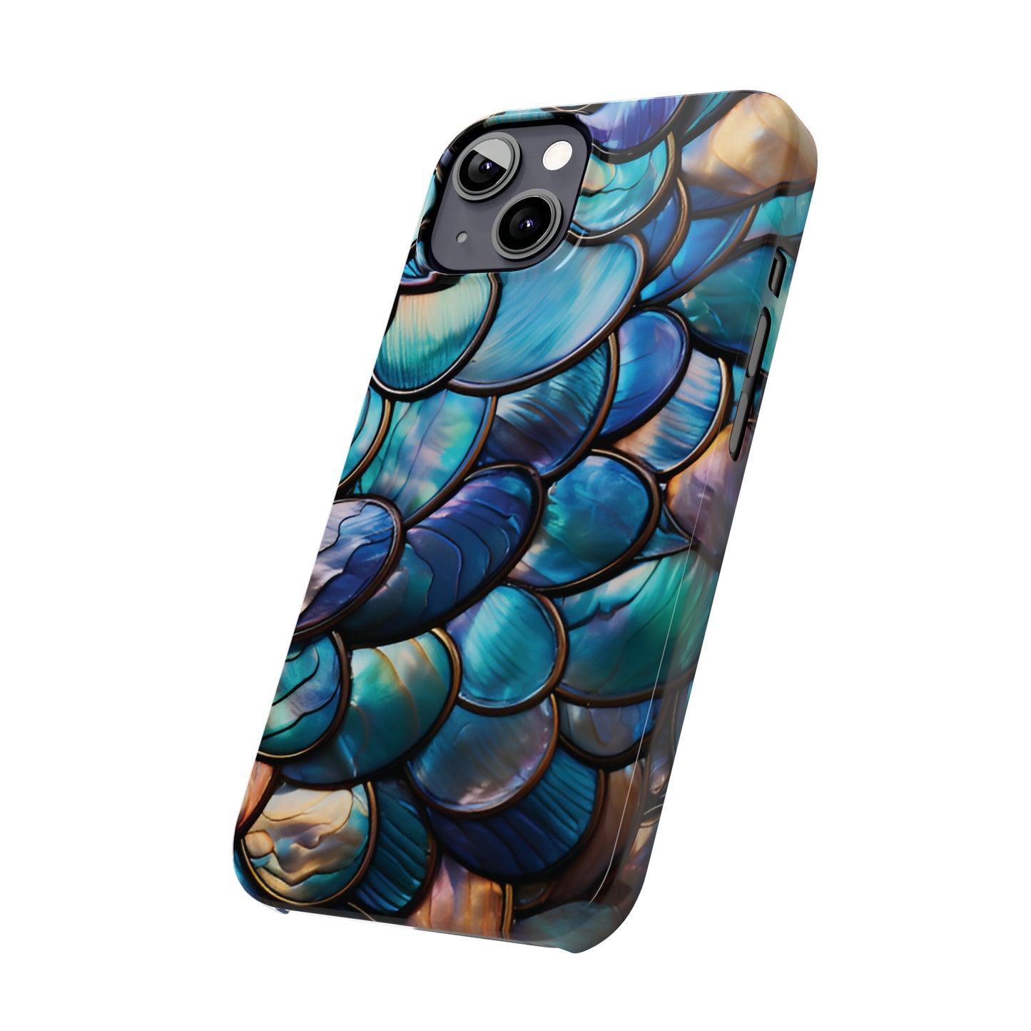 Abalone Look Slim Phone Case For I-Phone