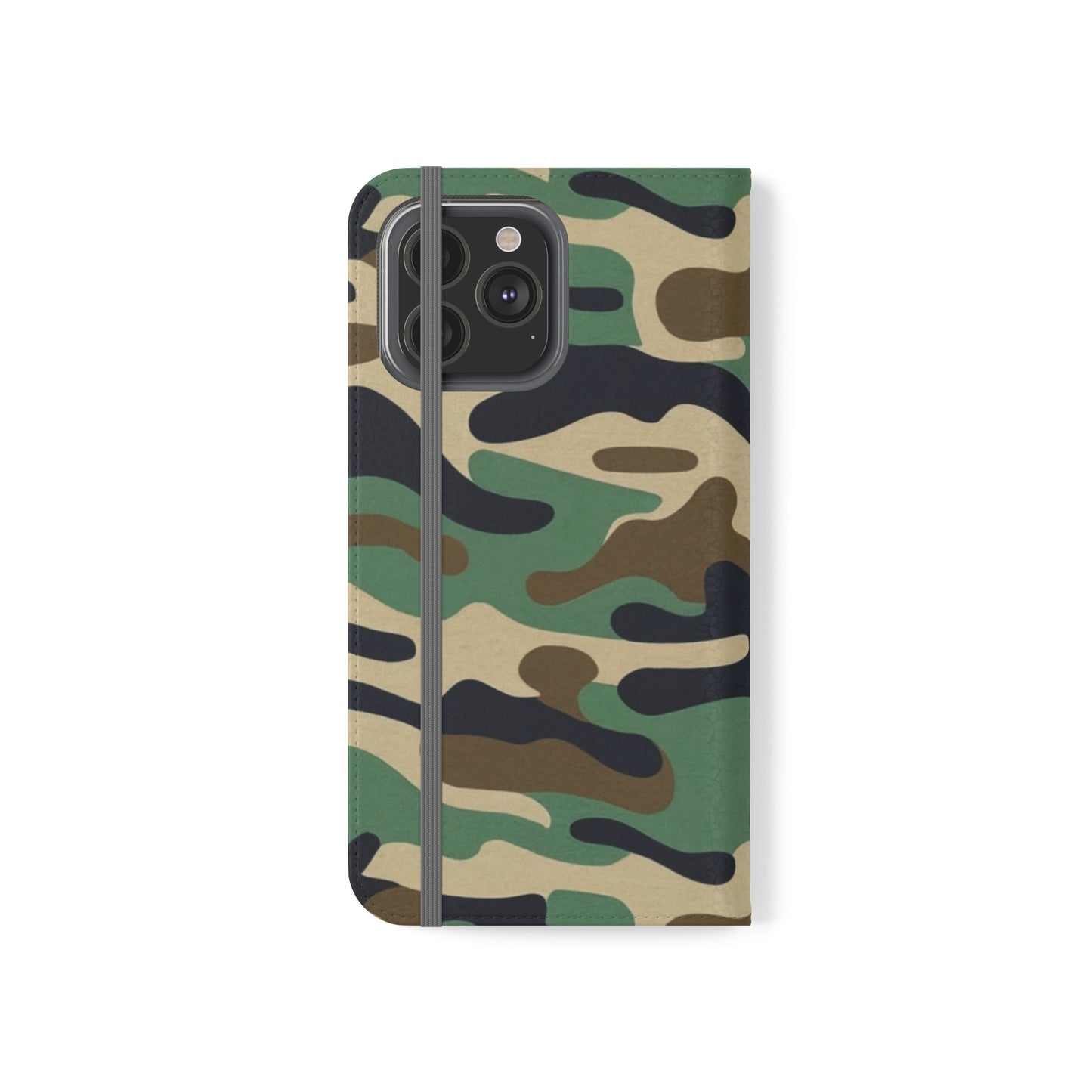 Camouflage Folio Phone Case