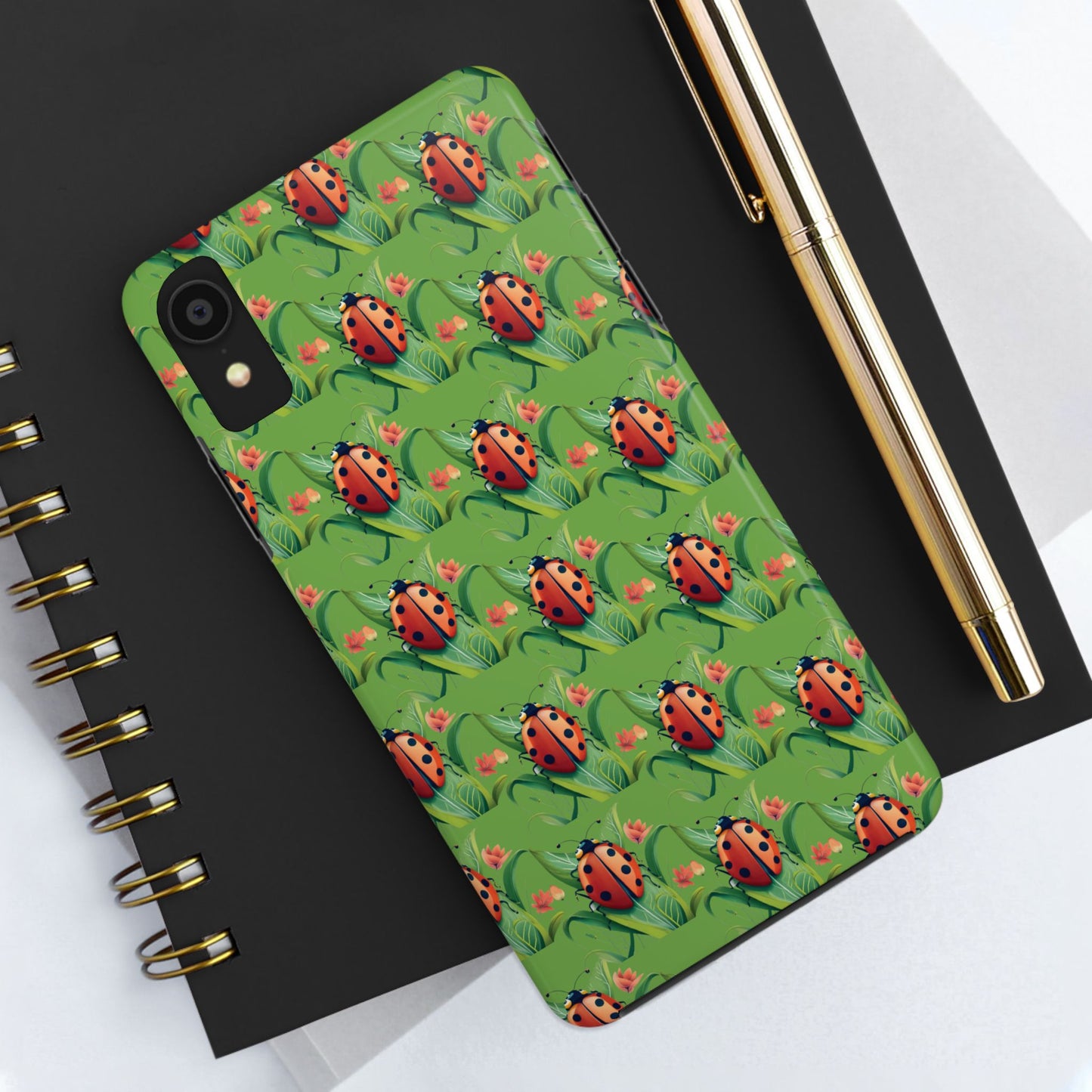 Lady Bug Tough Phone Case - Samsung & iphone - Ruppy's Creations