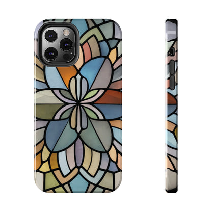 Stained Glass Look Tough Phone Case For I-Phone