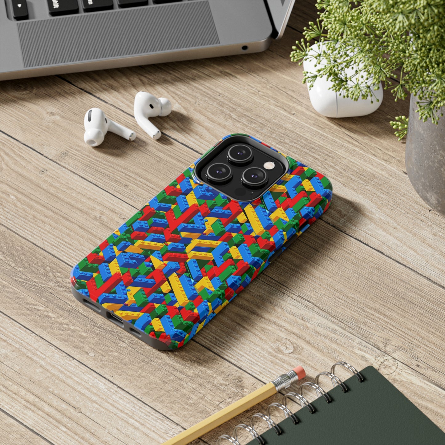 Lego Type Design I Phone Tough Phone Case