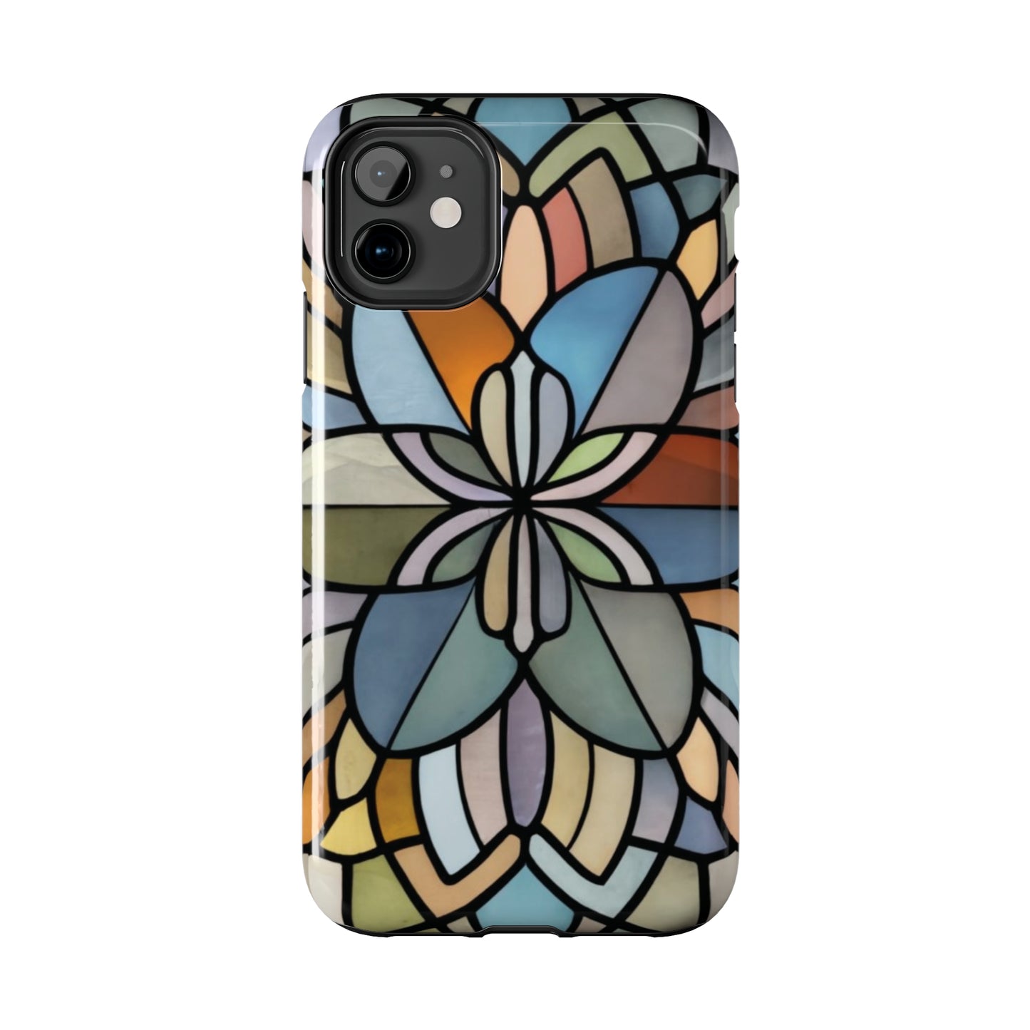 Stained Glass Look Tough Phone Case For I-Phone