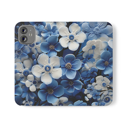 Forget me not phone case and wallet