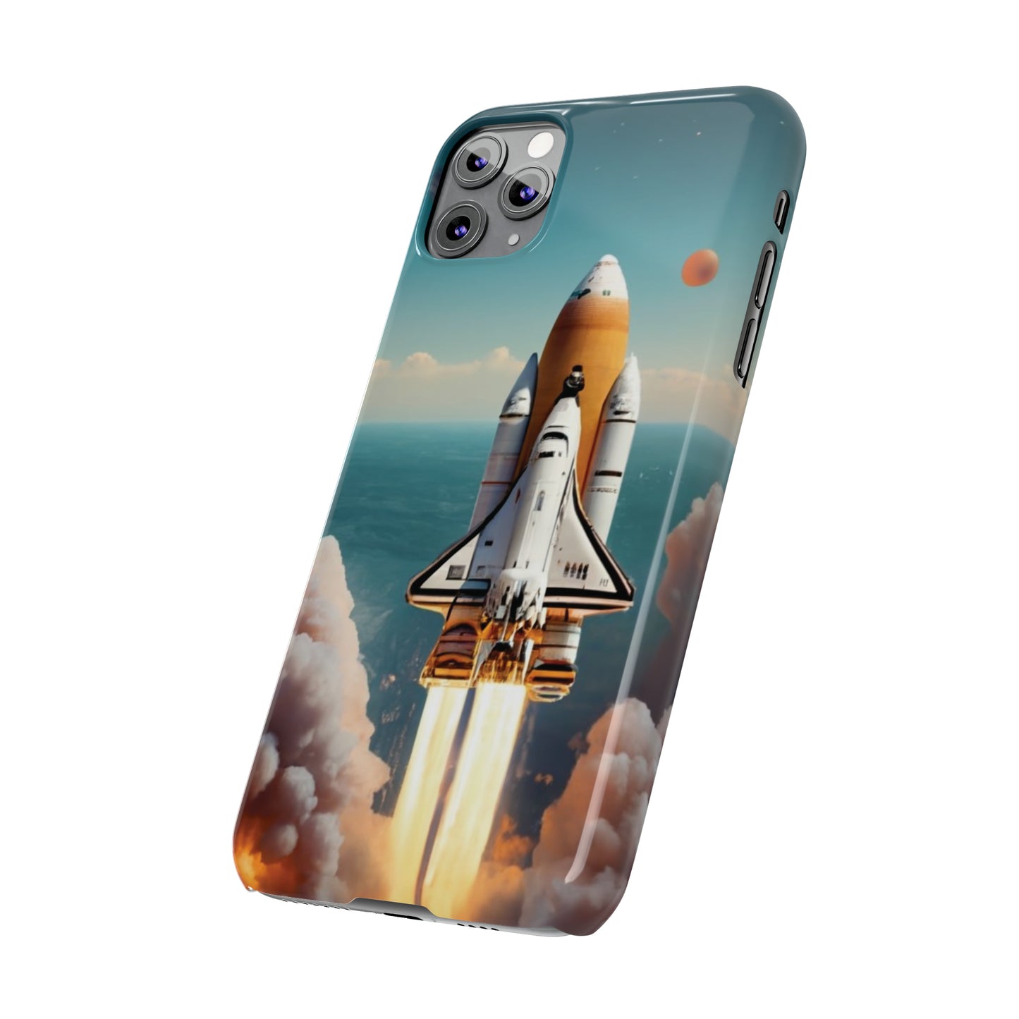 Space Flight I Phone Slim Phone Cases