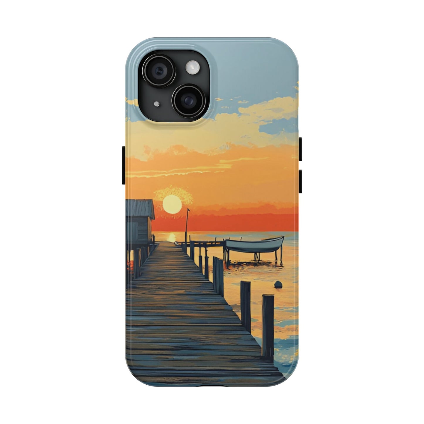 Coastal Sunrise Tough Phone Case For iphone & Samsung Galaxy - Ruppy's Creations