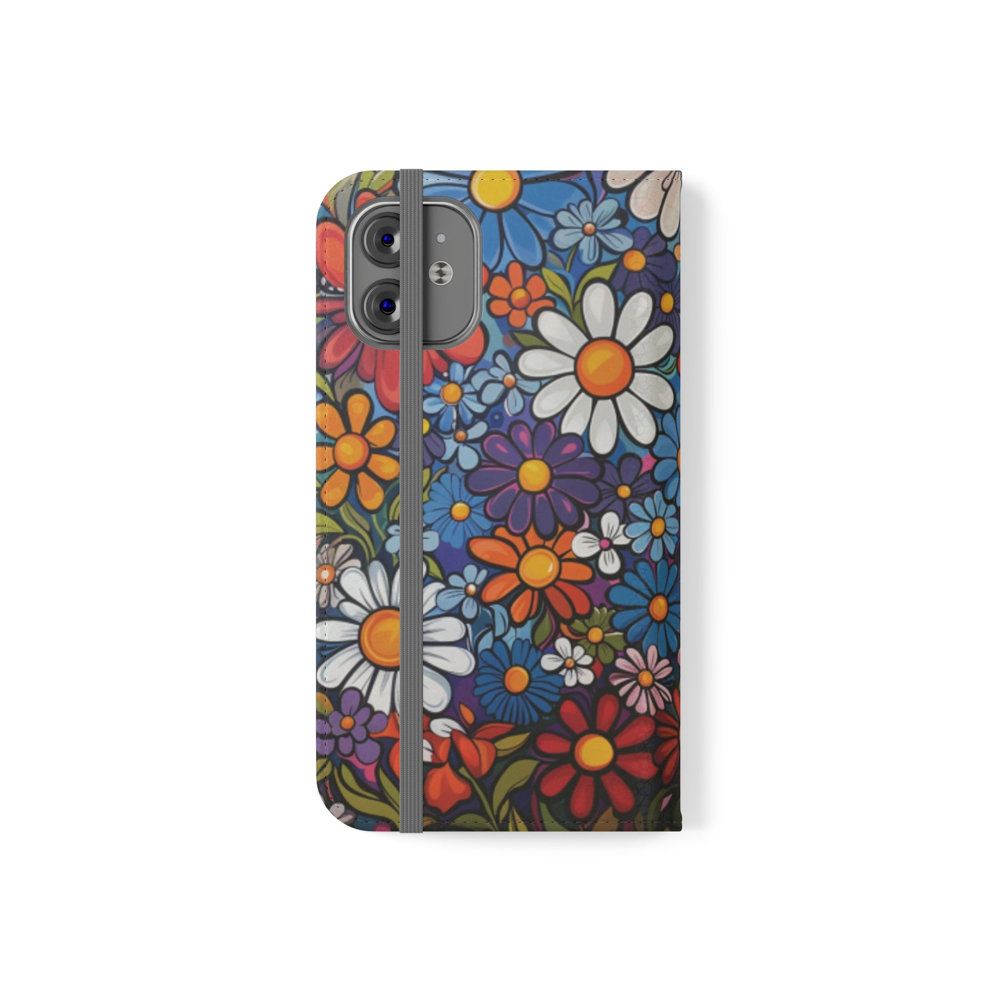 Hippie Floral Folio Case - Ruppy's Creations