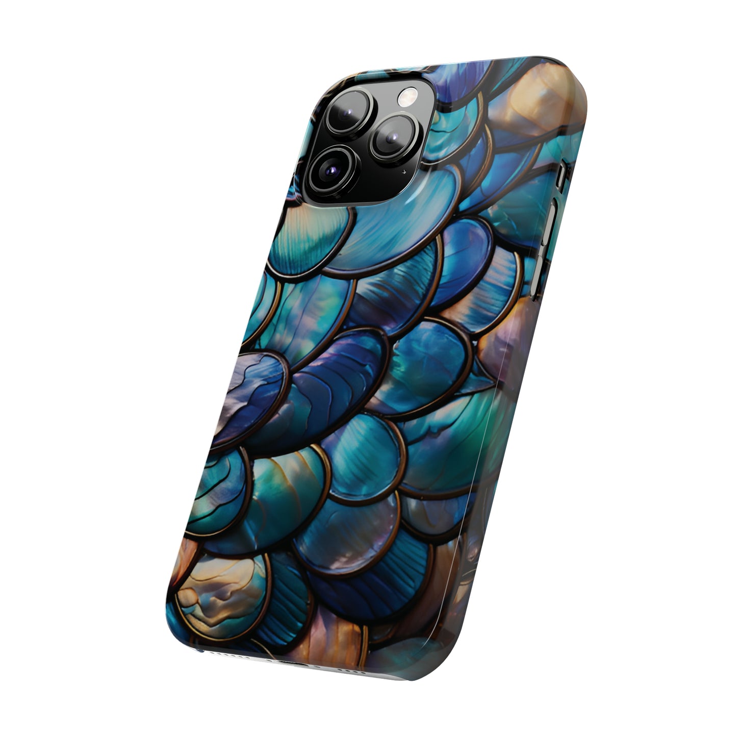 Abalone Look Slim Phone Case For I-Phone