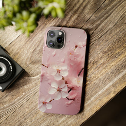 Cherry Blossom Slim Phone Case For I-PHone