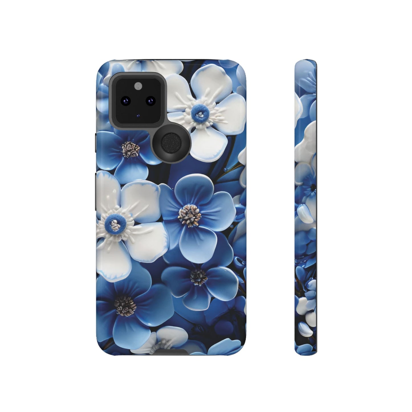 Forget - me - not Tough Cell Phone Case - Ruppy's Creations