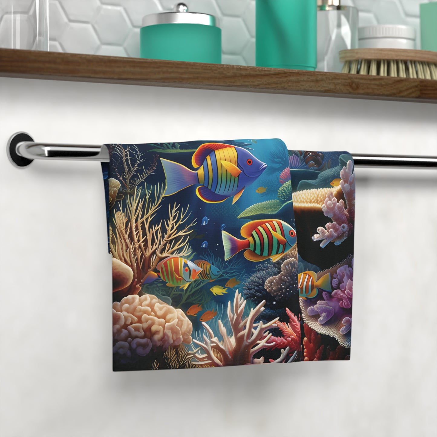 wash cloth for beach theme