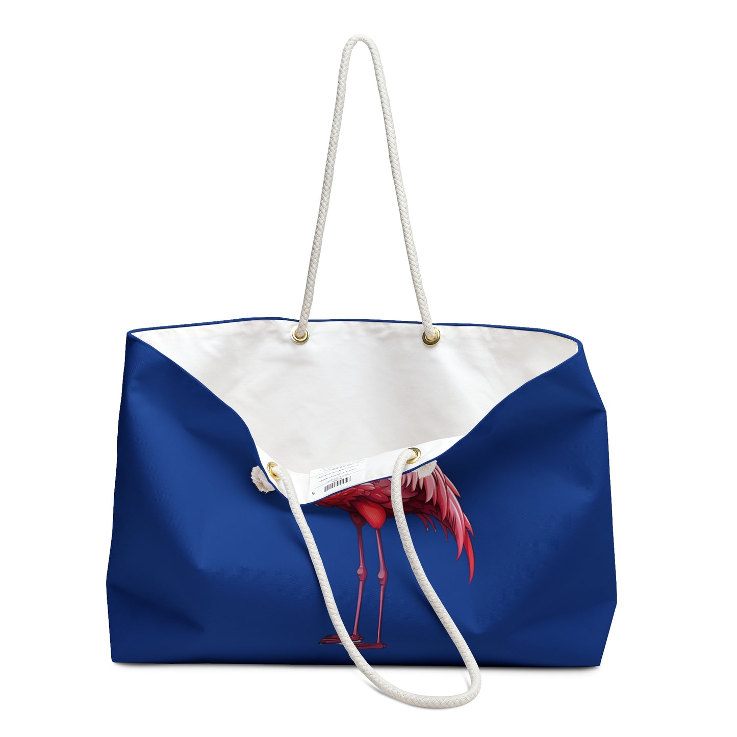 Flamingo Parade Beach Bag/Weekender Bag - Ruppy's Creations