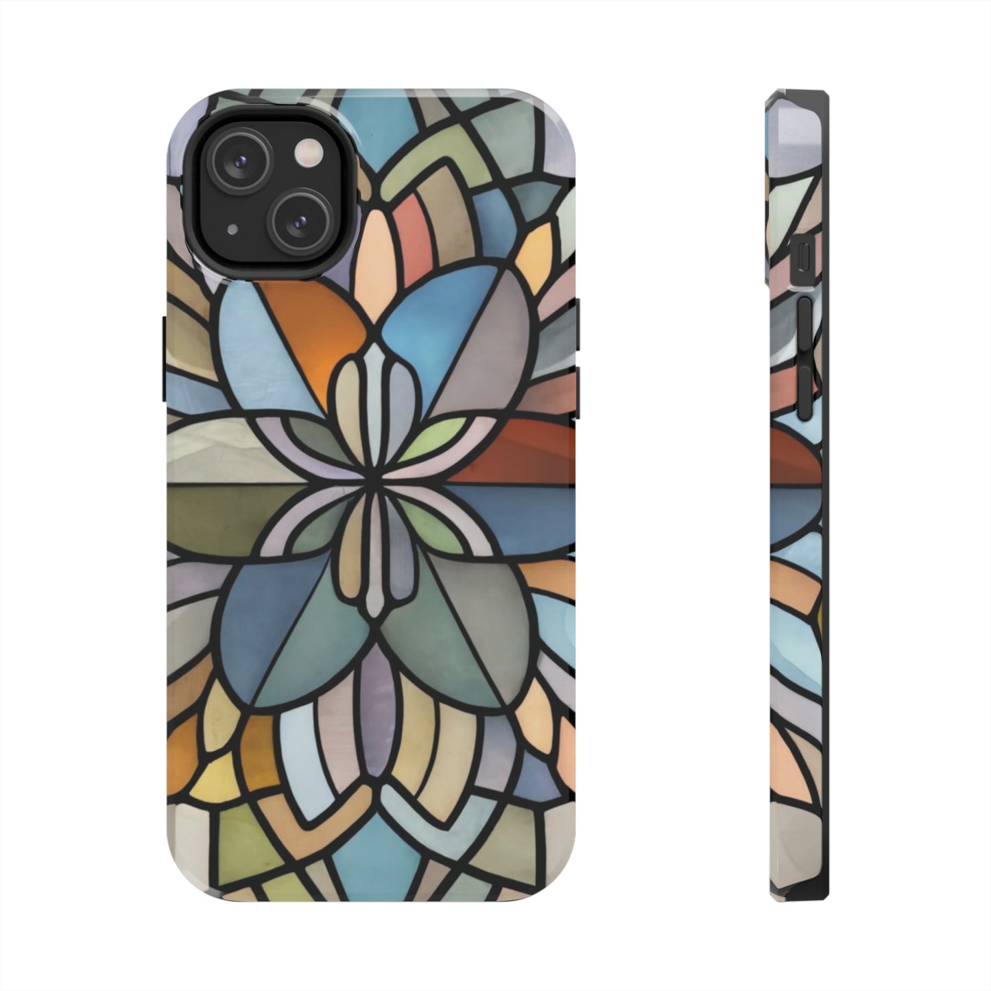 Stained Glass Look Tough Phone Case For I-Phone