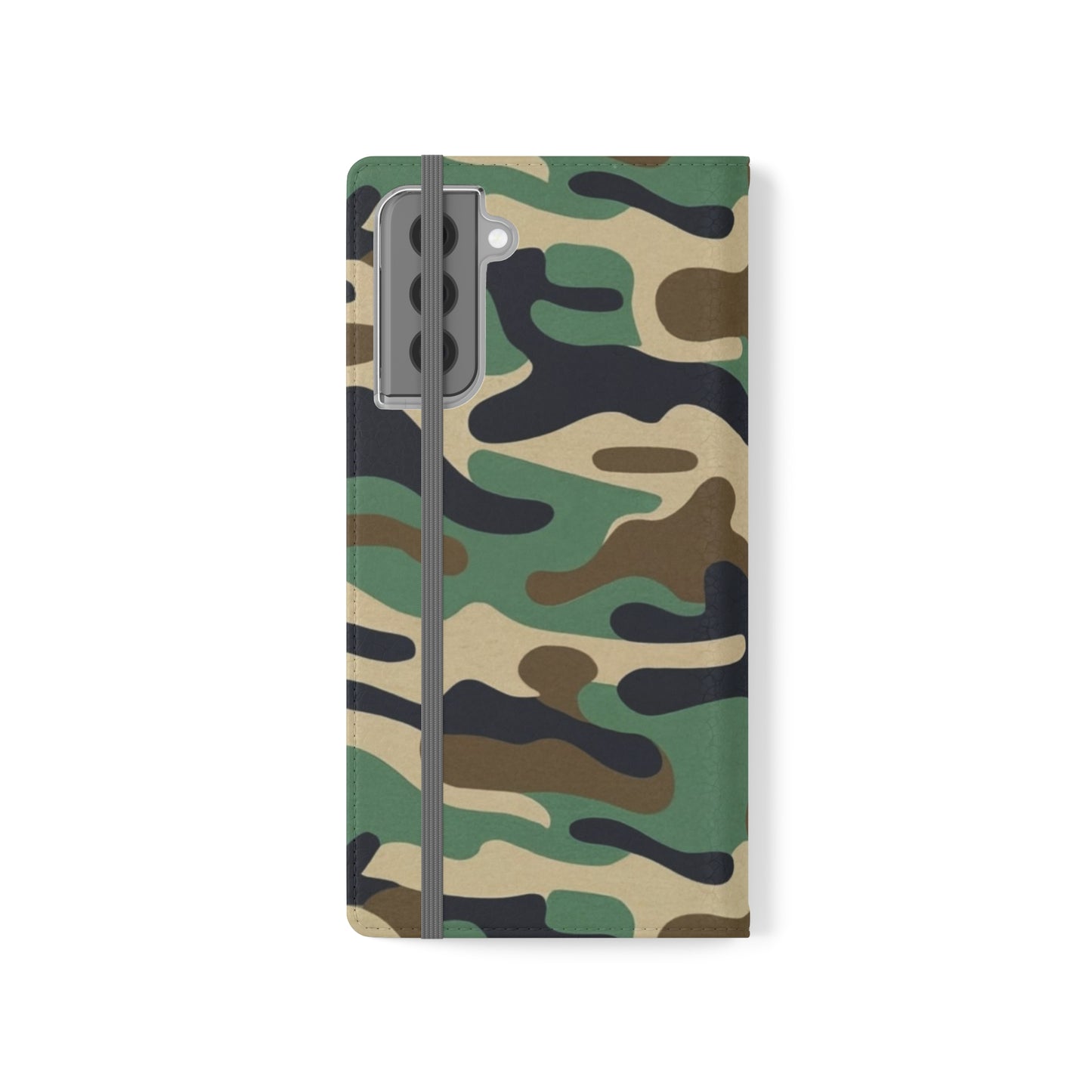 Camouflage Folio Phone Case