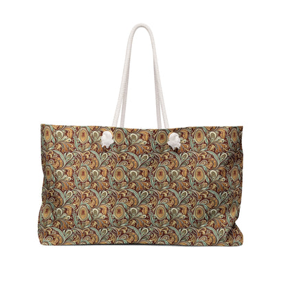 Earth Tones Paisley Weekender Bag - Ruppy's Creations