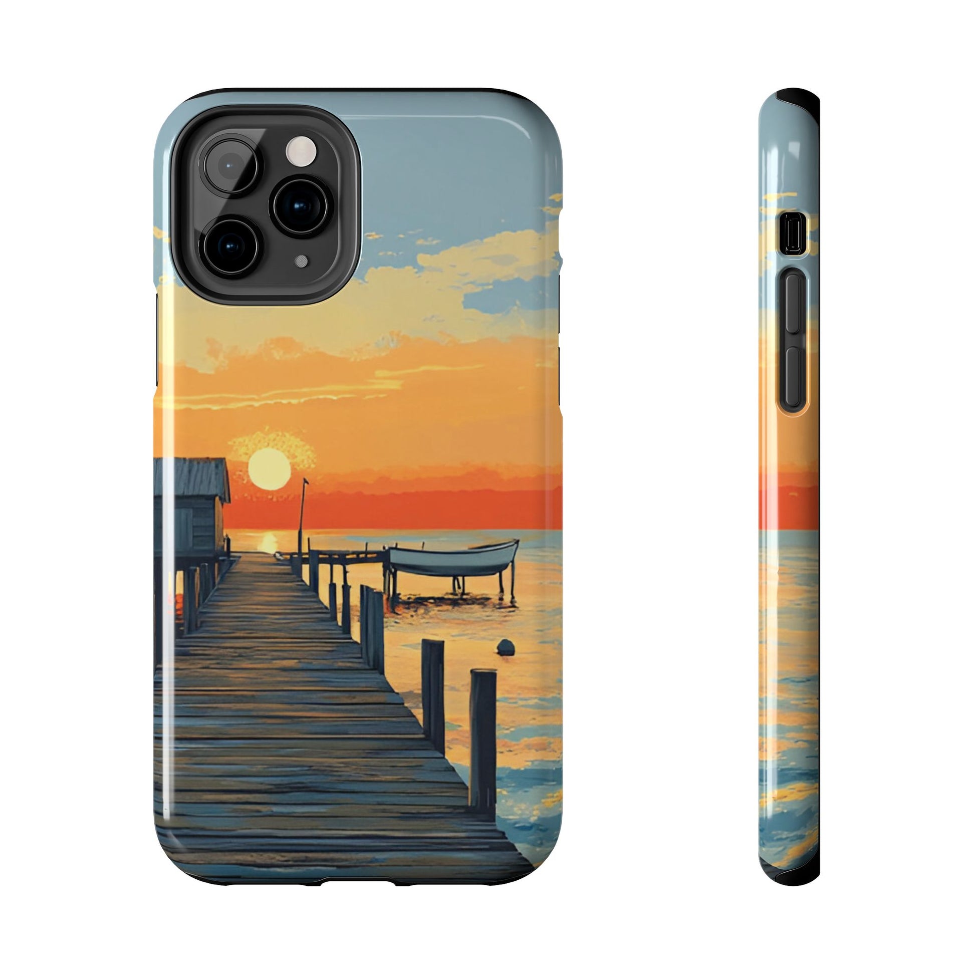 Coastal Sunrise Tough Phone Case For iphone & Samsung Galaxy - Ruppy's Creations