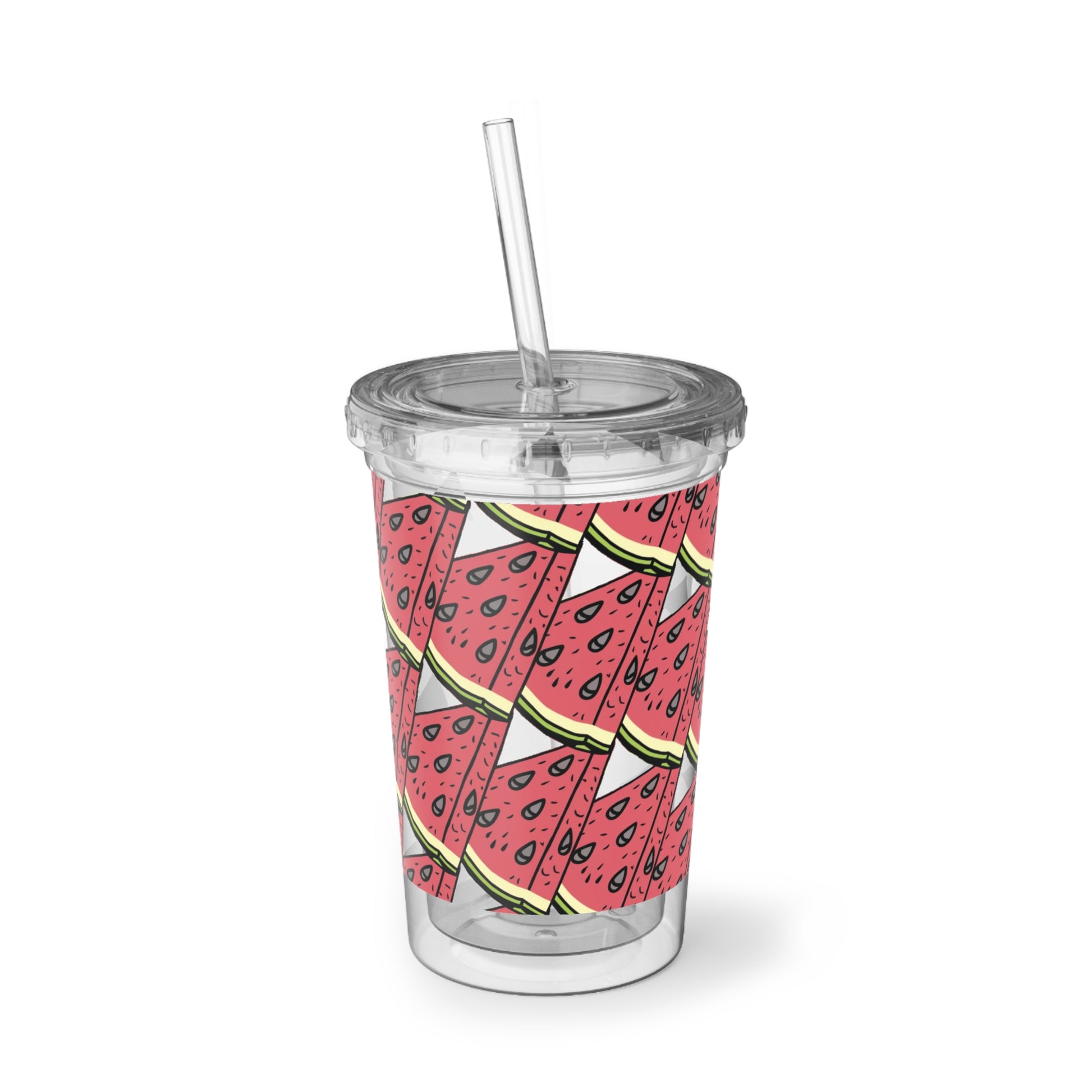 Watermelon Slices Suave Acrylic Cup - Ruppy's Creations