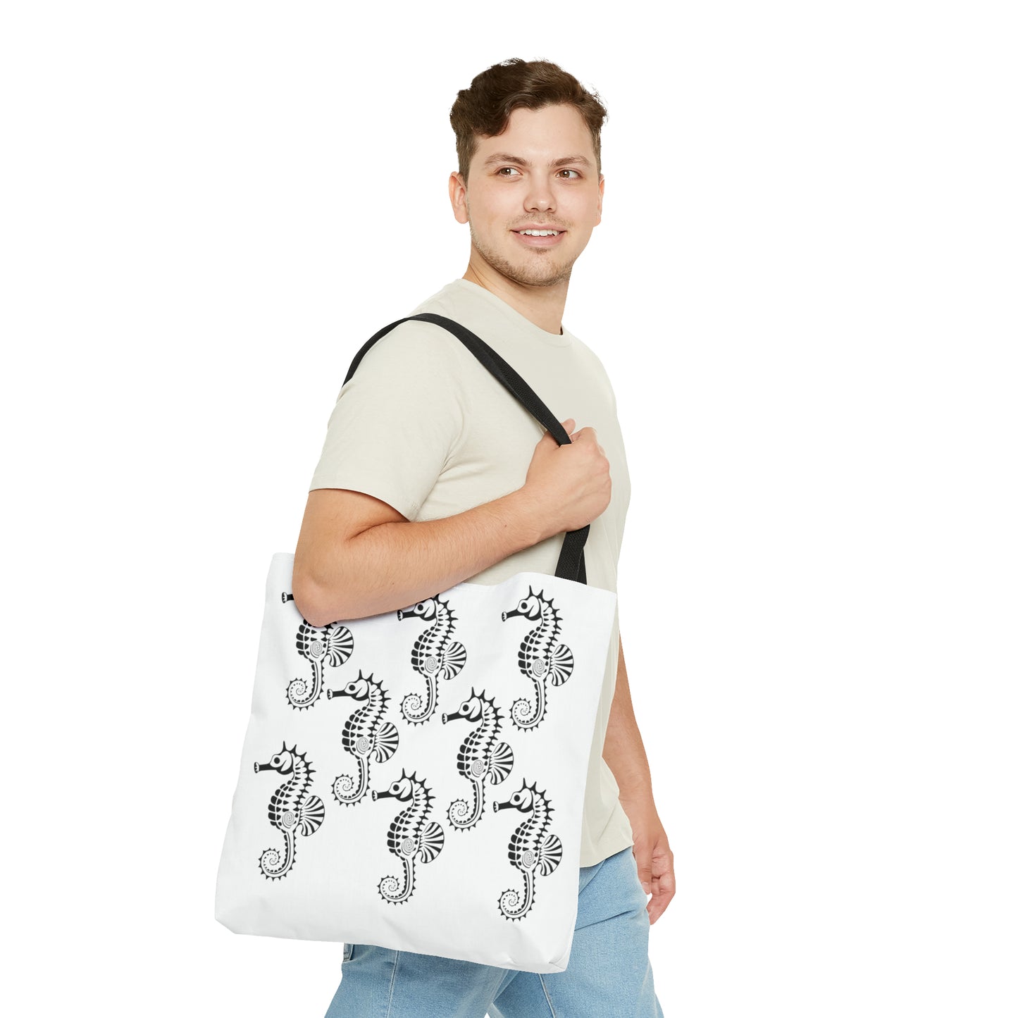 Seahorse Tide Tote Bag