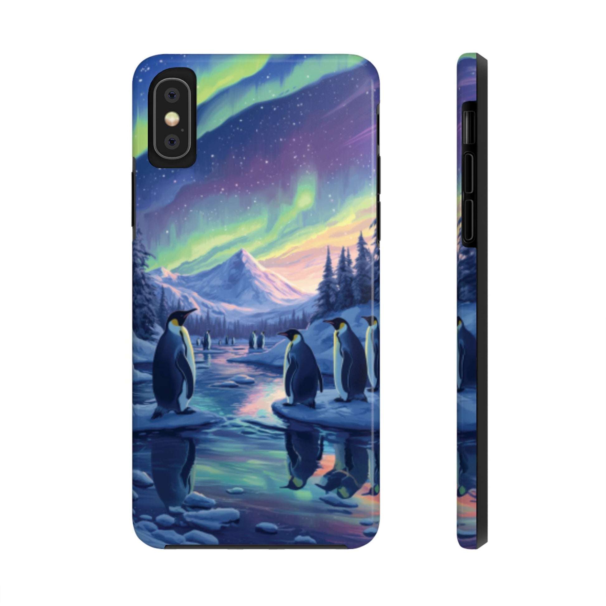 Arctic Glow Tough Phone Case for iphone & Samsung - Ruppy's Creations