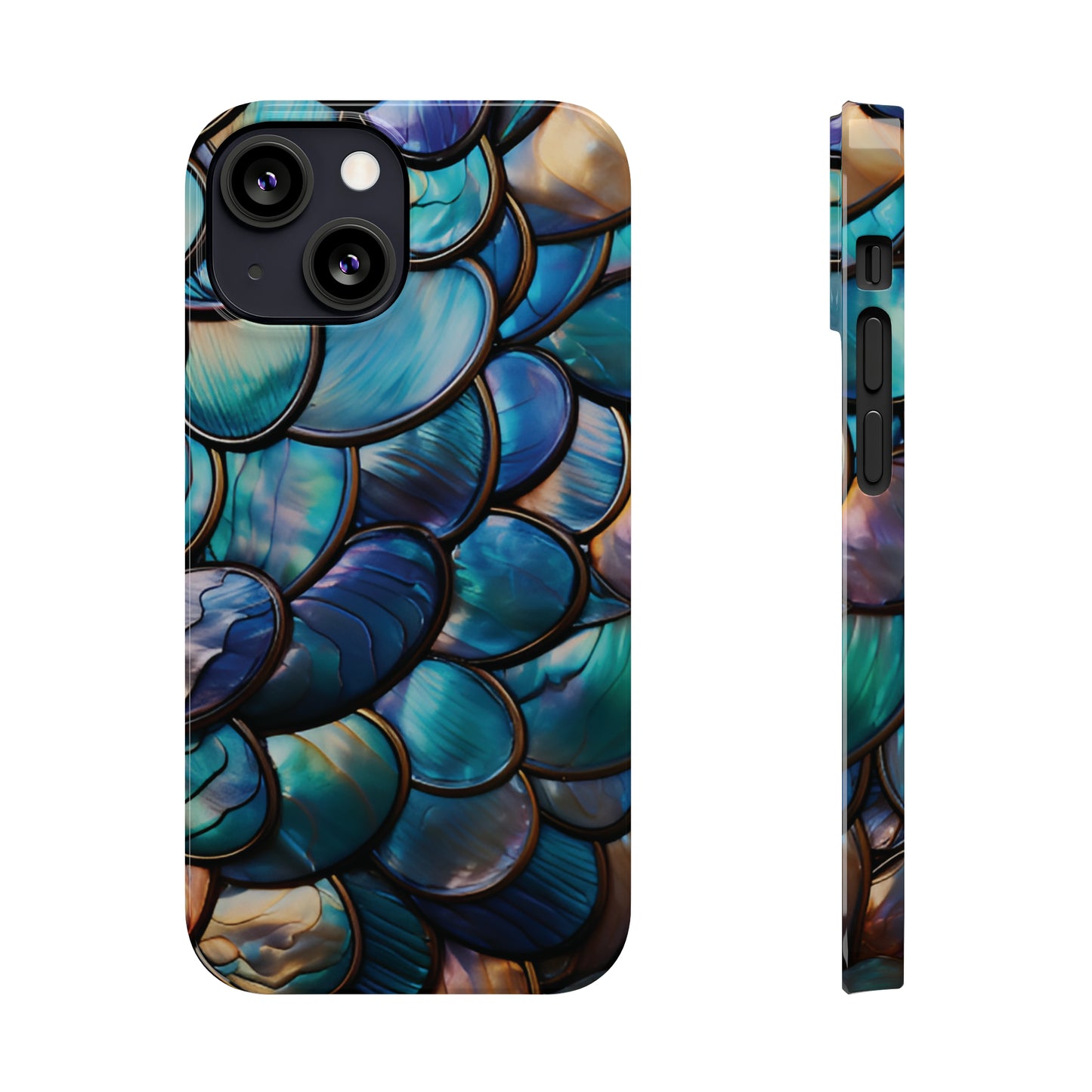 Abalone Look Slim Phone Case For I-Phone