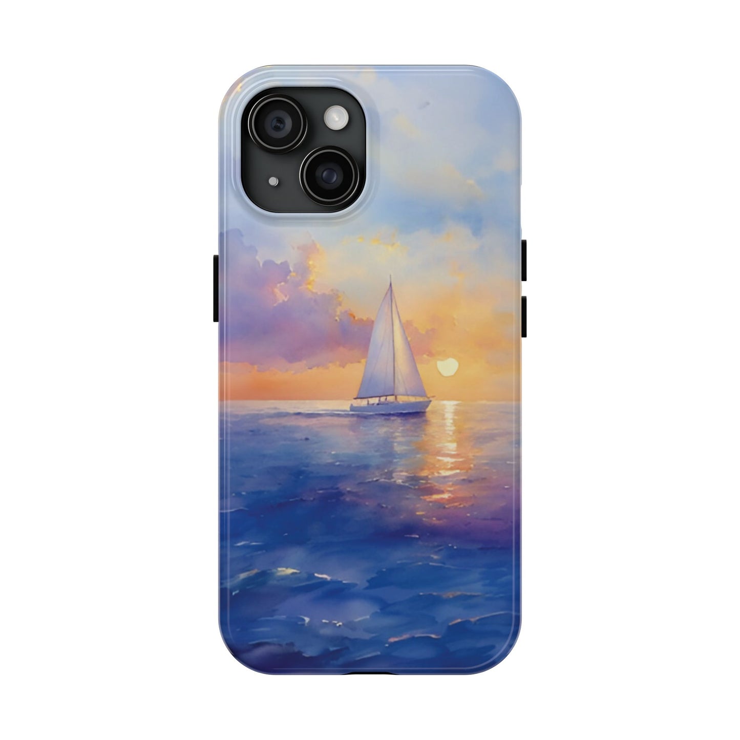 Watercolor Sailing Tough Phone Case for iphone & Samsung - Ruppy's Creations