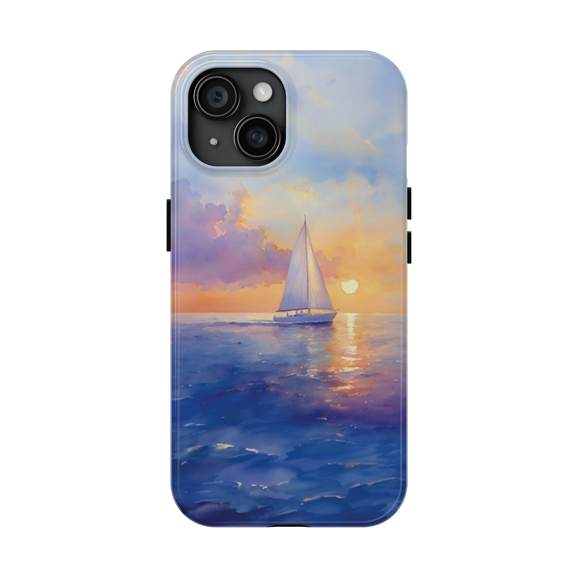 Watercolor Sailing Tough Phone Case for iphone & Samsung - Ruppy's Creations