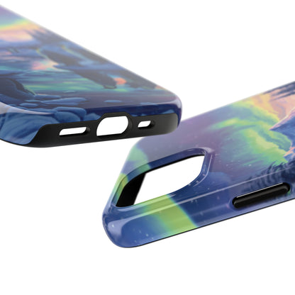 Arctic Glow Tough Phone Case for iphone & Samsung - Ruppy's Creations