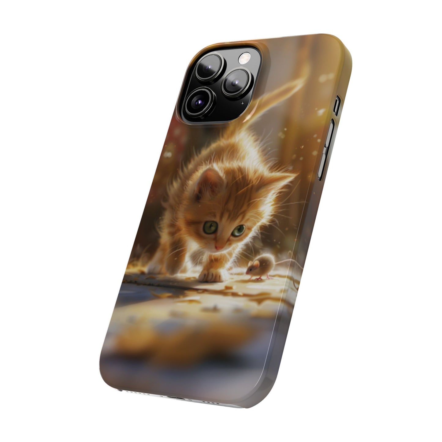 Cat & Mouse Slim iPhone Case - Ruppy's Creations