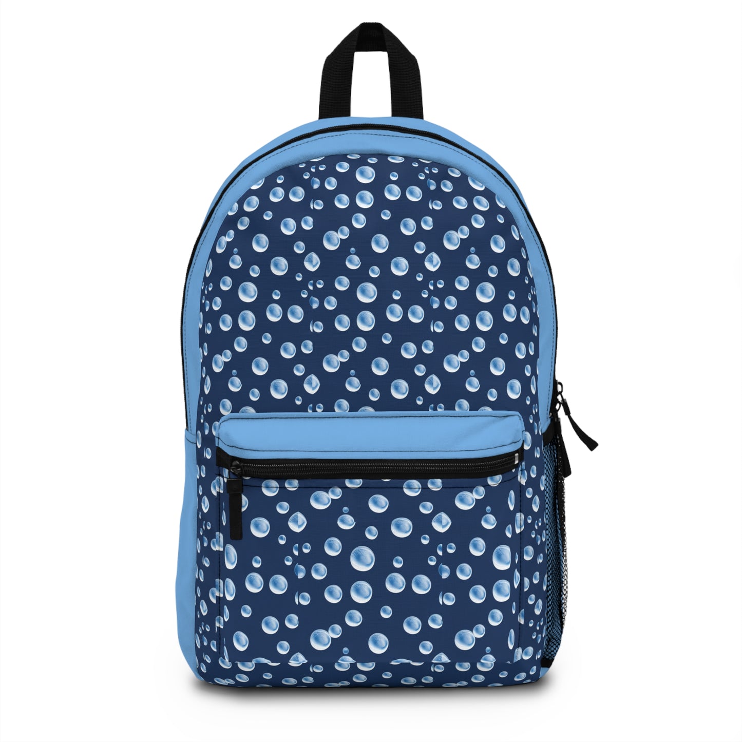 Water Bubbles Blue Backpack