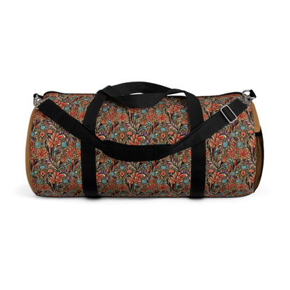 Boho Floral Duffel Bag