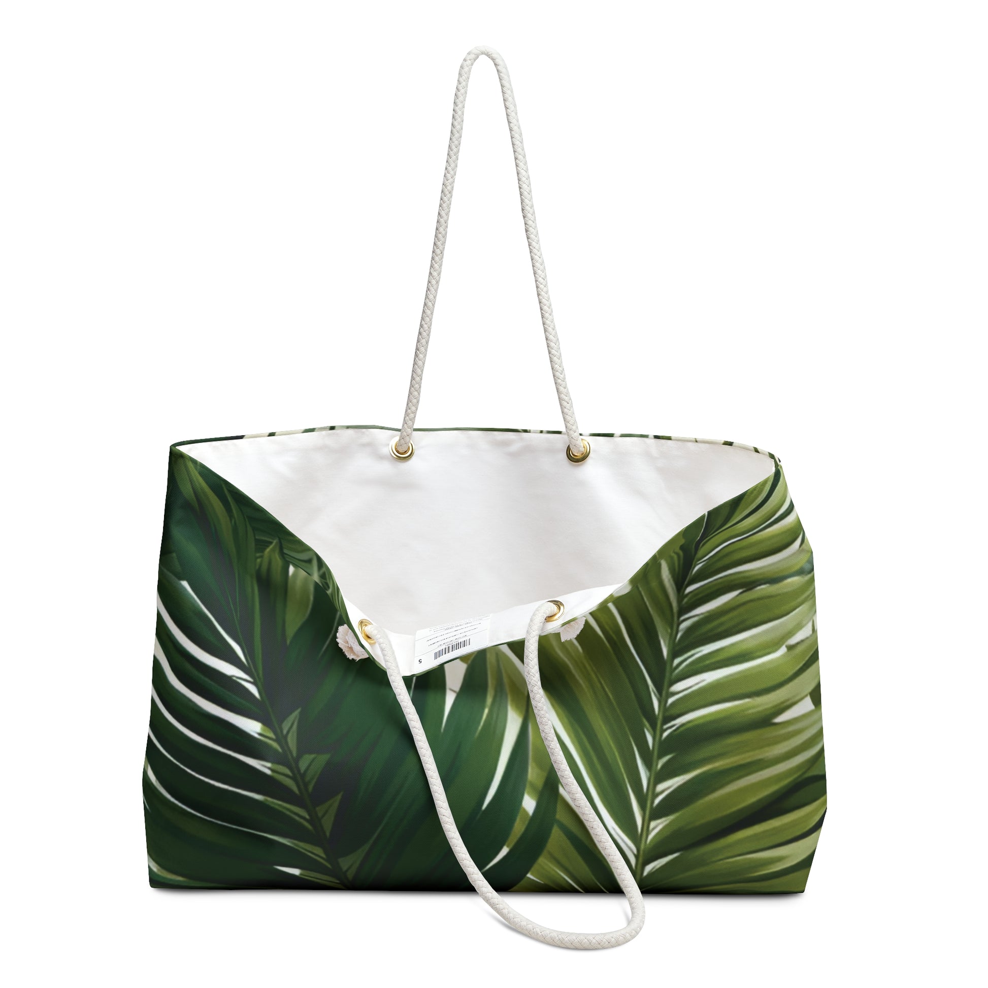 Palm Leaves Weekender Bag - Ruppy's Creations