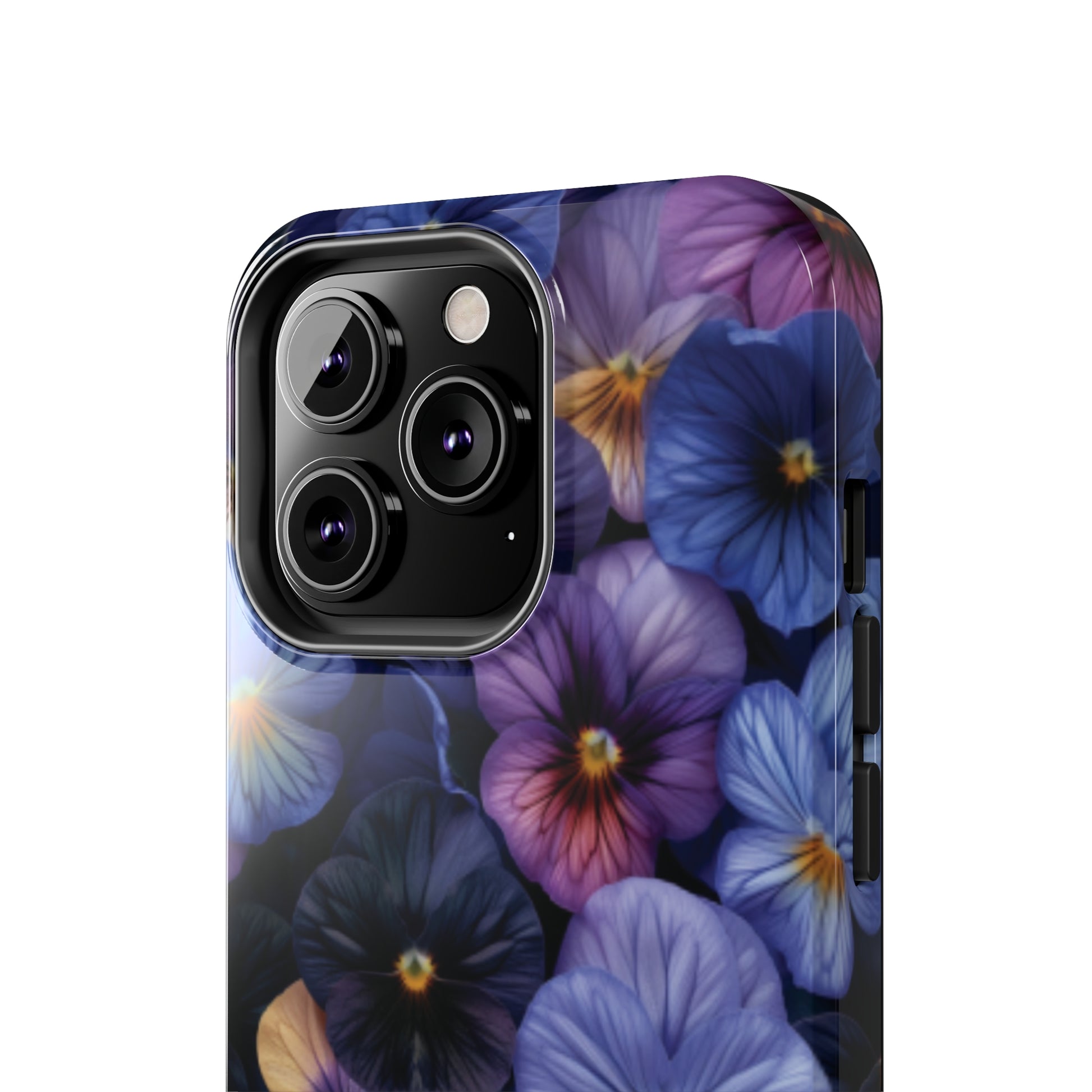 Pansy Flowers Tough iPhone Case - Ruppy's Creations