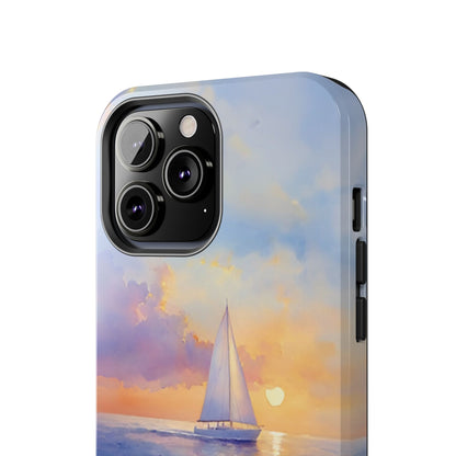 Watercolor Sailing Tough Phone Case for iphone & Samsung - Ruppy's Creations