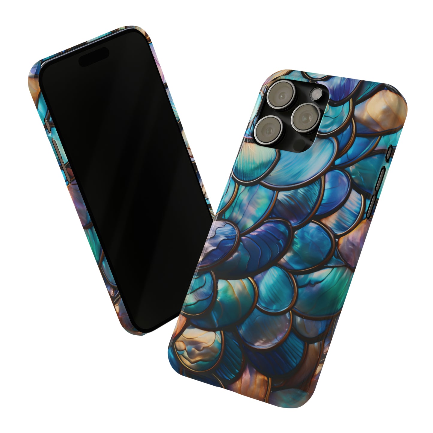 Abalone Look Slim Phone Case For I-Phone