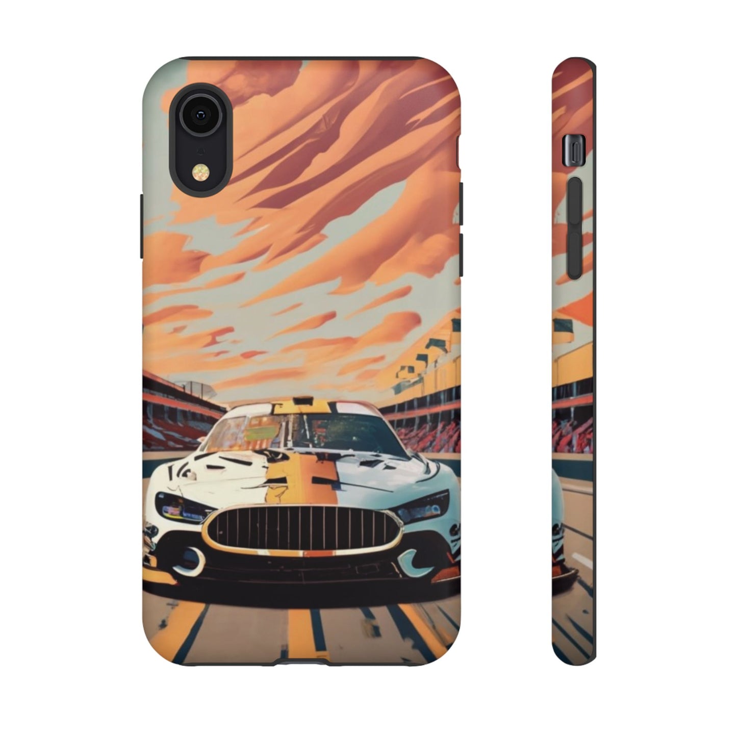 Race Car Tough Cell Phone Case - Ruppy's Creations