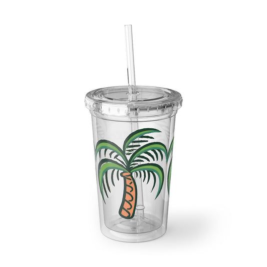 Palm Tree Suave Acrylic Cup