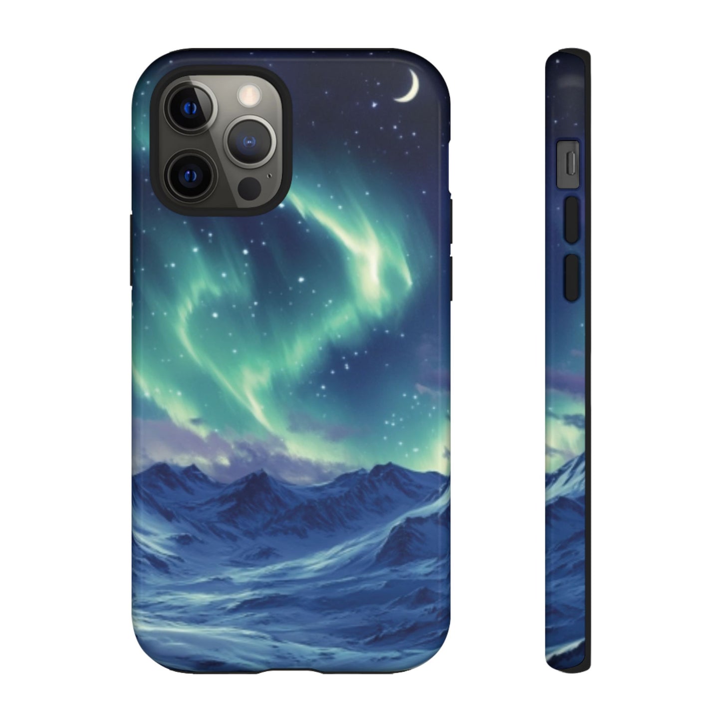 Winter Aurora Tough Cell Phone Case - Ruppy's Creations