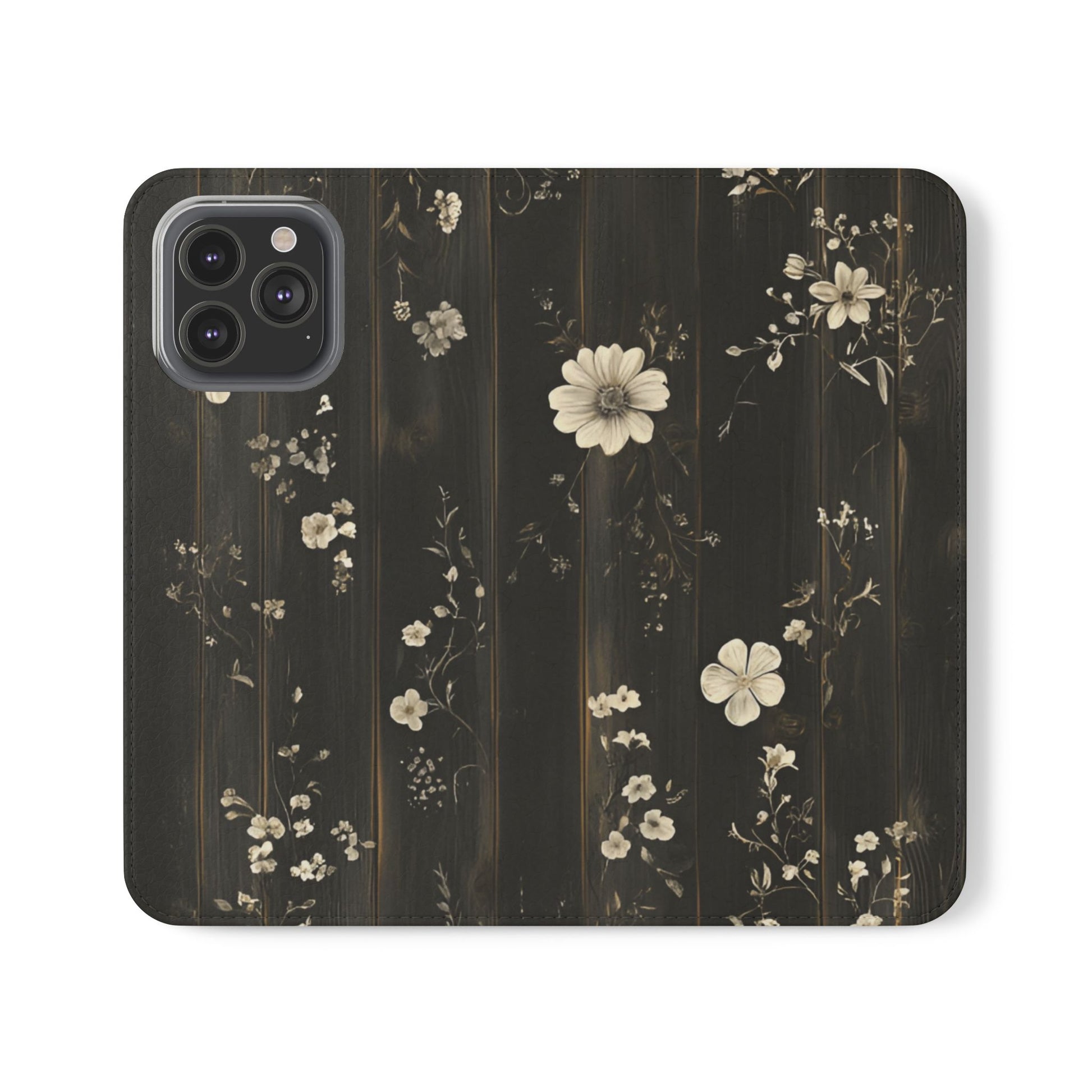 Rustic Floral Flip Case For Apple iphone & Samsung Galaxy - Ruppy's Creations