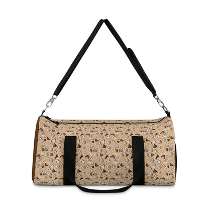 Seashells in Neutral Colors Duffel Bag