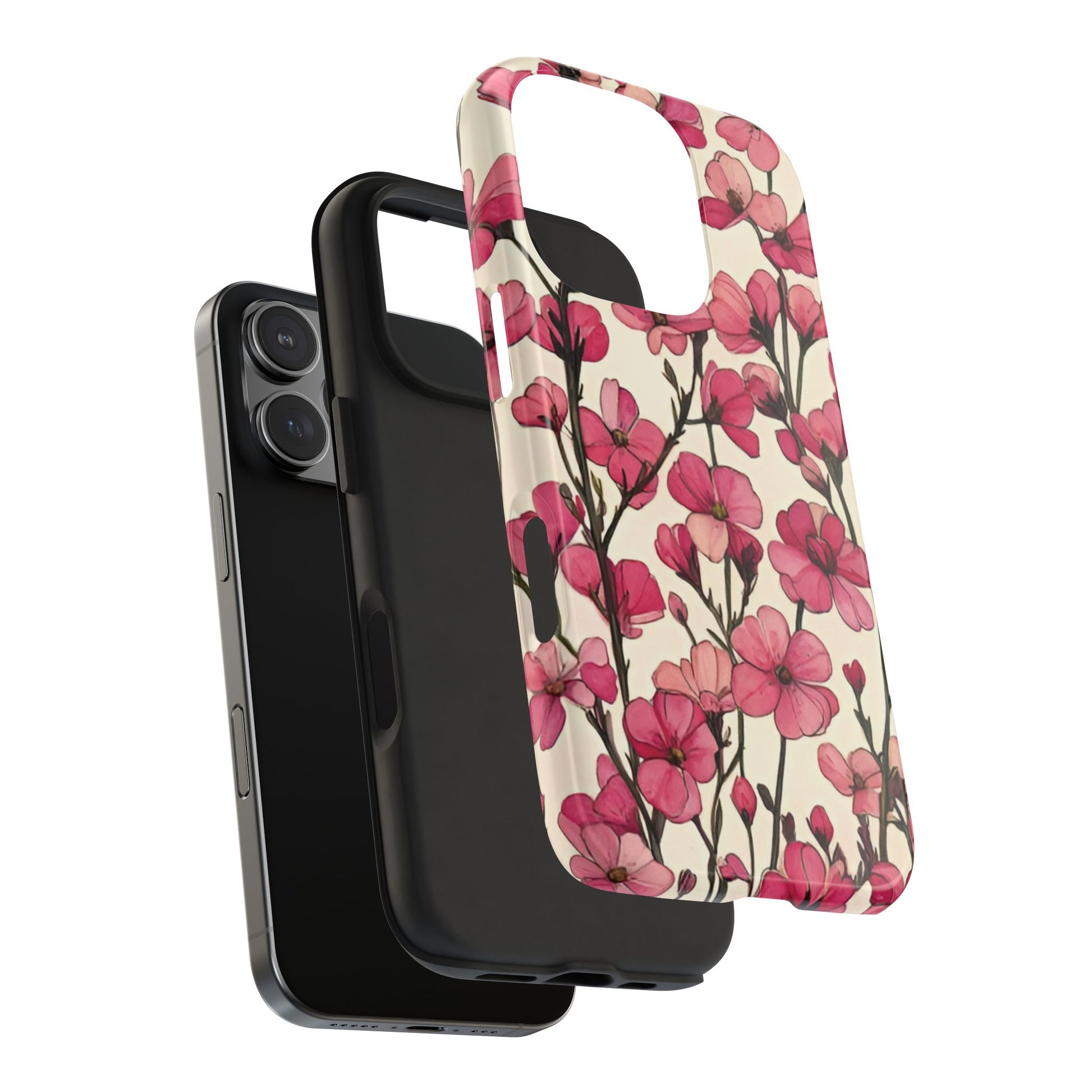 Pink Blossoms Tough Phone Case for iphone & Samsung - Ruppy's Creations