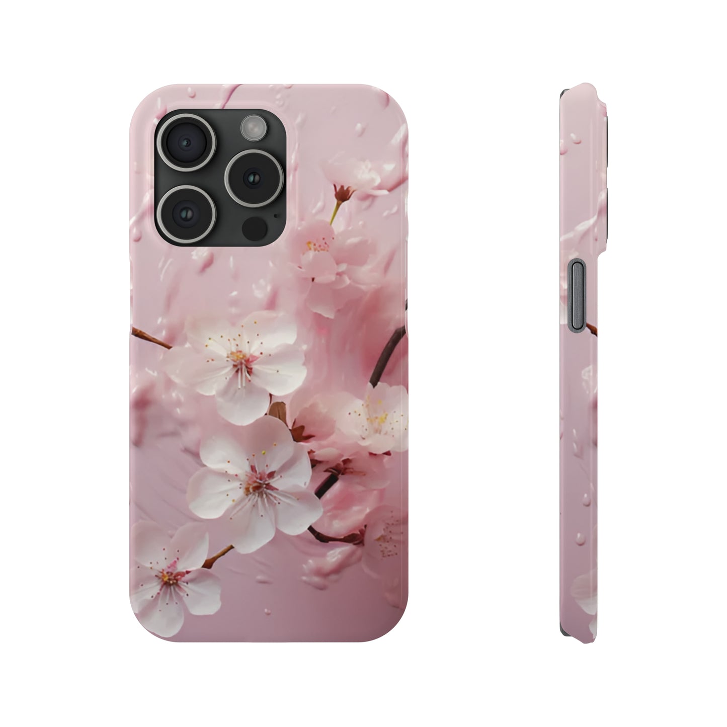 Cherry Blossom Slim Phone Case For I-PHone