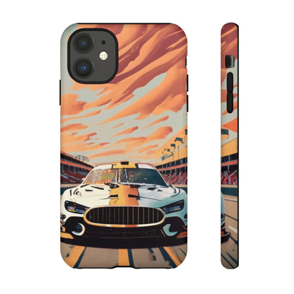 Race Car Tough Cell Phone Case - Ruppy's Creations