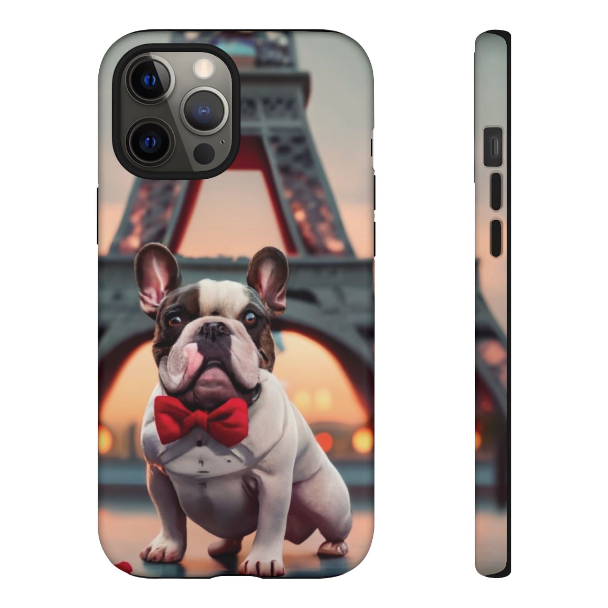 French Bull Dog in Paris Cell Phone Tough Case - Ruppy's Creations